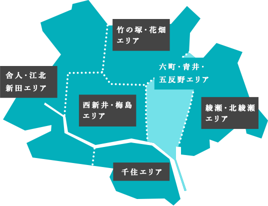 Rokucho / Aoi / Gotanno area
