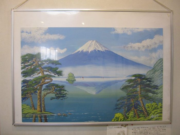 富士山絵