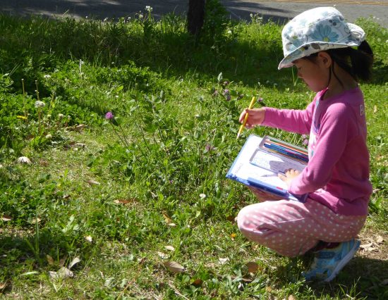 Play booth in nature