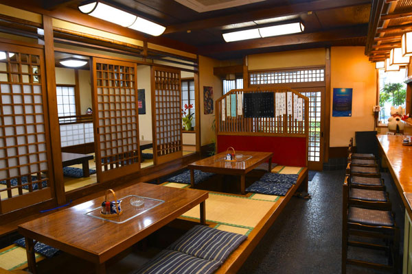 Traditional Japanese restaurant Hikokawa