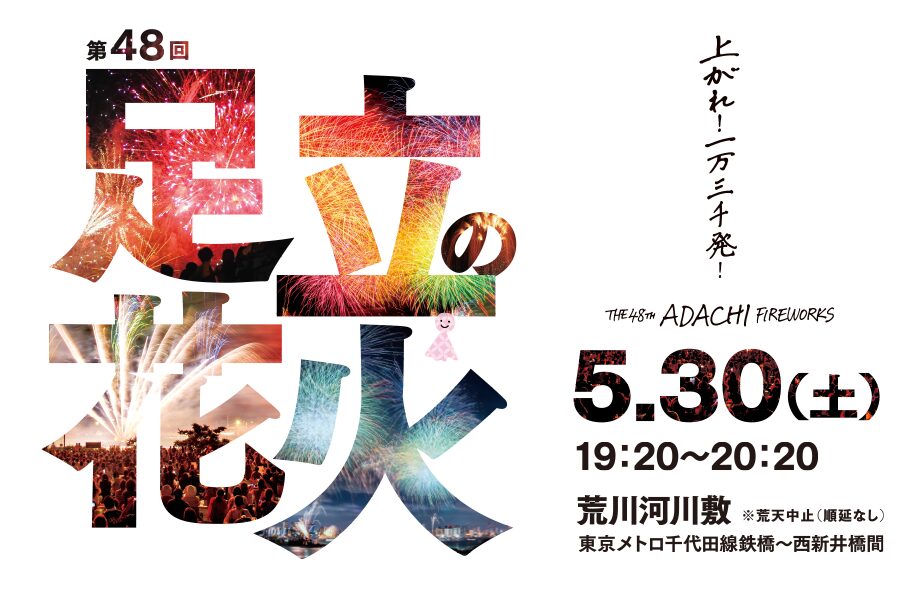 第48回 足立の花火